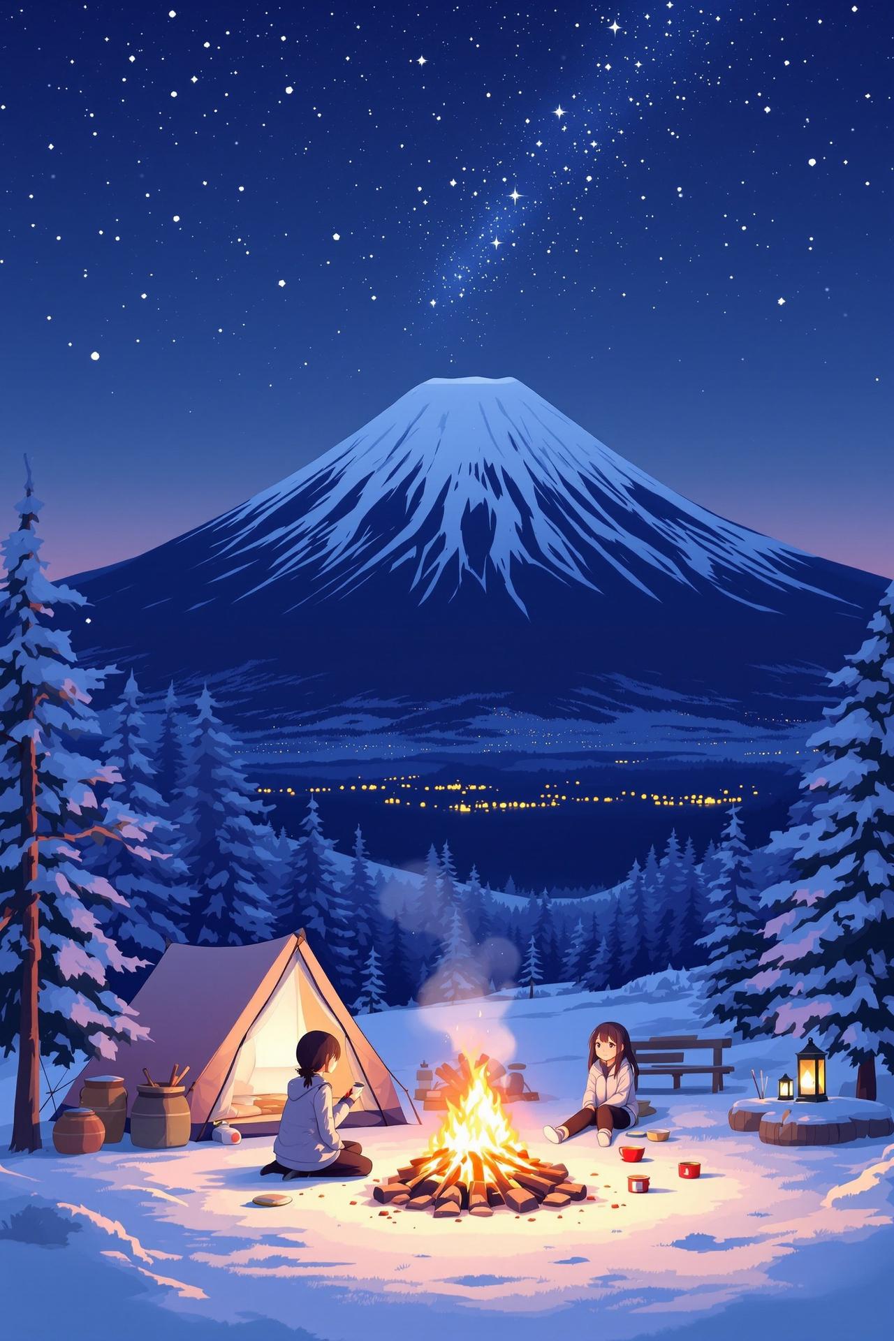 漫画客 - 摇曳露营△ Yuru Camp 番剧海报
